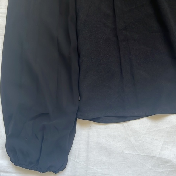 ⭐️casual Fashion Solid Chiffon Lantern Sleeves Loose Fitting Blouse⭐️ - Picture 7 of 8